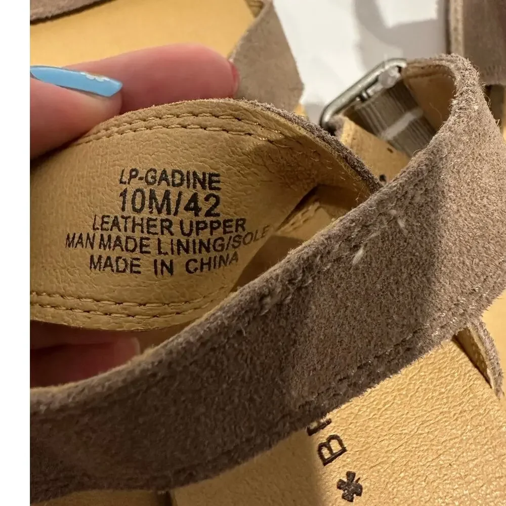 Lucky Brand Women's leather sandals size 10 New with tags